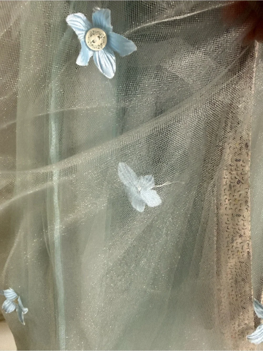 Plum & Sage Tulle Flower Theater Dress for Kids